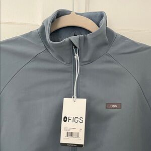 Figs Women's Slate Blue Scrubs Jacket